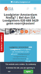 Mobile Screenshot of isa-loodgieters.nl